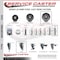 Service Caster 5 Inch Semi Steel Wheel Swivel 34 Inch Threaded Stem Caster Service Caster SCC-TS20S515-SSR-34212 - alternate 3